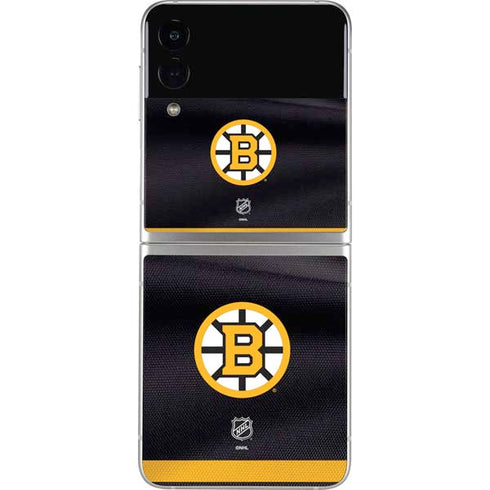 NHL Boston Bruins Home Jersey Galaxy Z Flip3 5G Skin